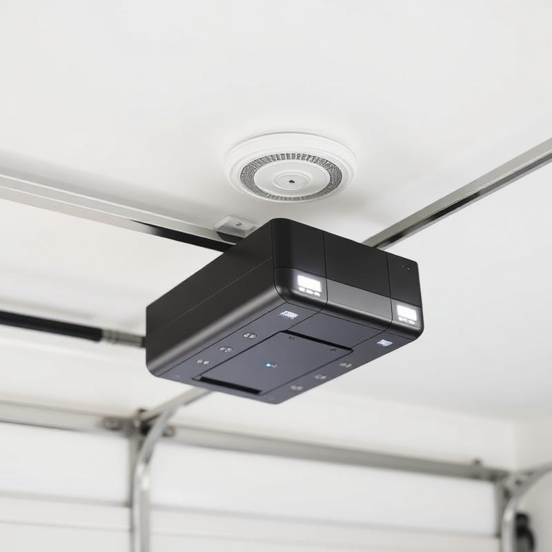 Smart WiFi garage door opener with modern technology for remote control